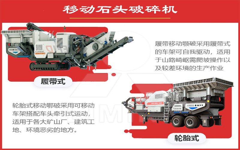 時產(chǎn)400噸石頭移動式破碎機(jī)配置方案
