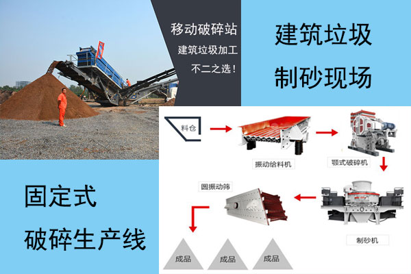 建筑垃圾制砂和正常的山石制砂選什么設(shè)備？