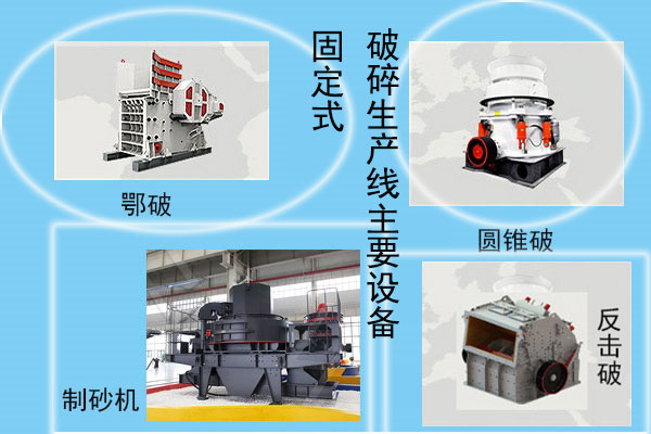 固定式破碎生產線設備 固定式破碎生產線設備