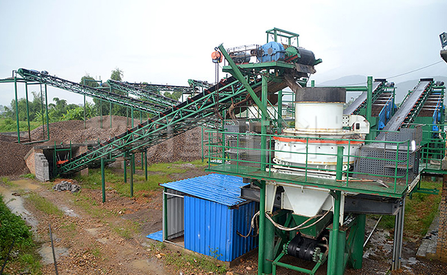 專業制砂機生產0-5mm沙子,出料細度可調可控 專業制砂機生產0-5mm沙子,出料細度可調可控