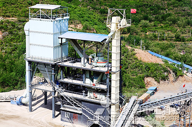 混凝土企業制砂樓使用現場