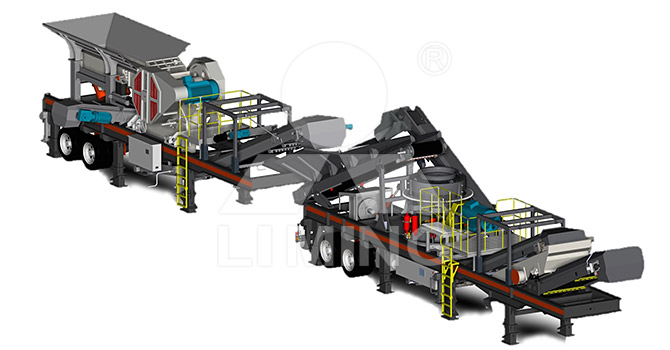 輝綠巖移動破碎機的特點及優勢